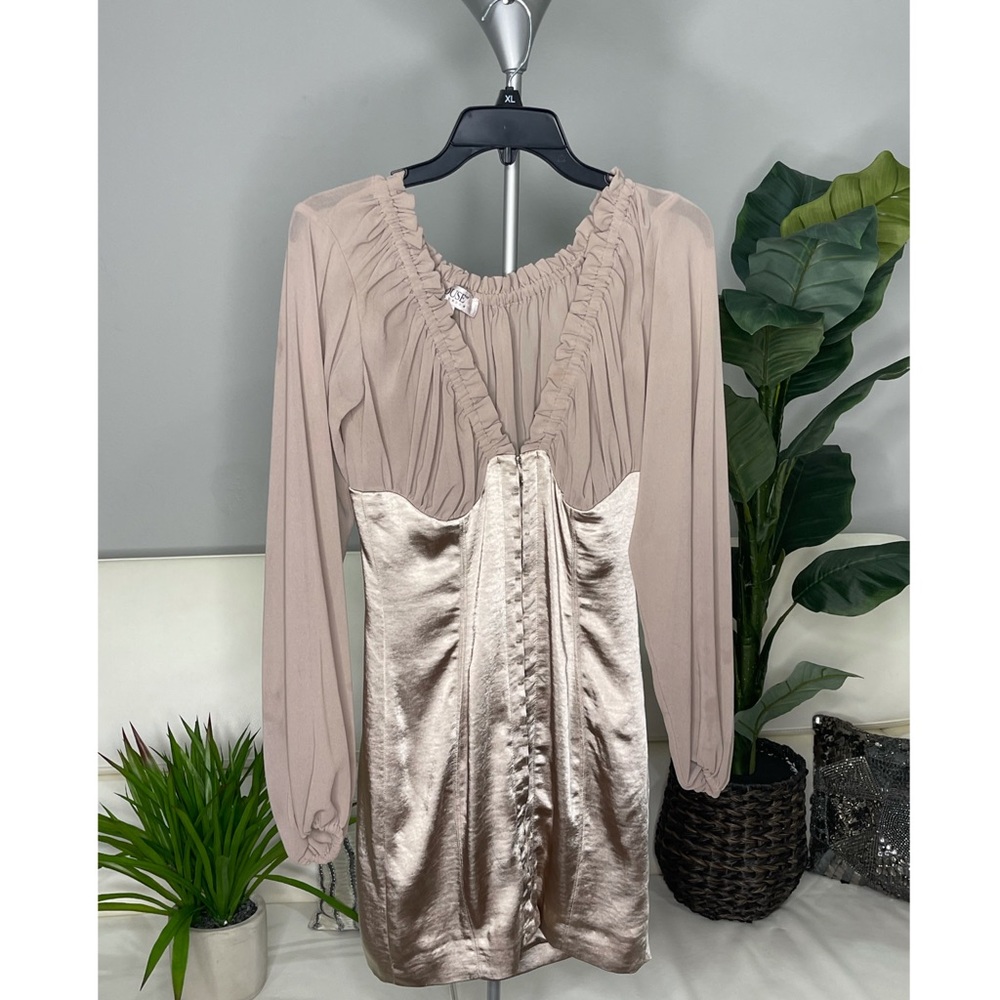 Champagne Corset Dress
